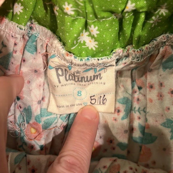 Matilda Jane Platinum Jada Smart Ellie Dress 8 - Picture 5 of 7